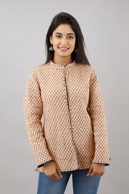 Jaipurite Reversible Woolen Jacket For Women