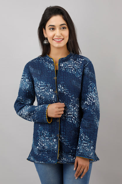 Jaipurite Reversible Woolen Jacket For Women