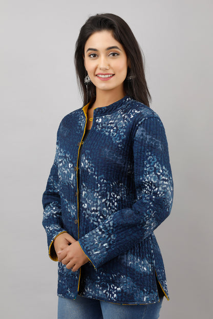 Jaipurite Reversible Woolen Jacket For Women