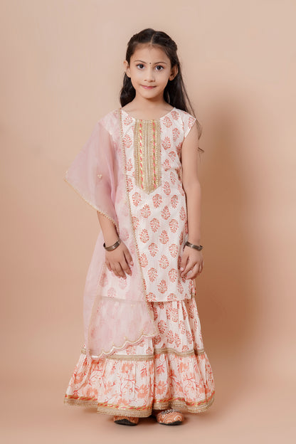 Anarkali Kurta & Sharara With Dupatta